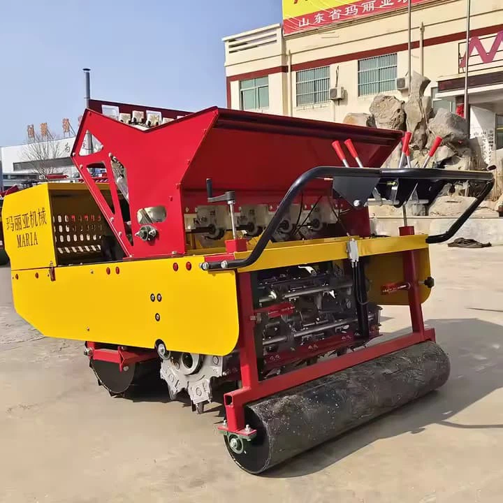 2025 New New OEM ODM Garlic Planter Adjustable Depth Manual Seed Spacing High Efficiency For Farm Garden Garlic Seeding Mahine